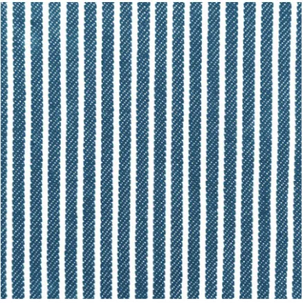 Denim Kangas 145cm 1701 Siniset Raidat - 50cm