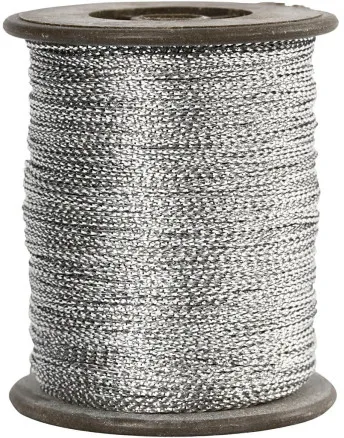 Lanka, hopea, paksuus 0,5 mm, 100 m/1 rulla.
