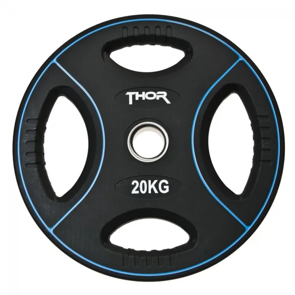 Thor Fitness Painolevy kahvalla 20kg (1 kpl)